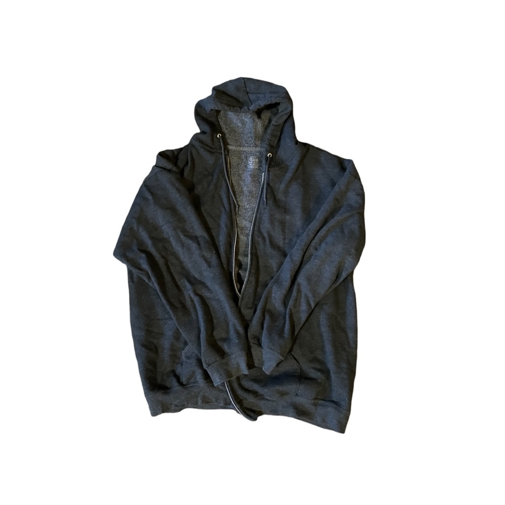 NAVY ZIP HOODIE